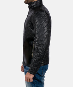 Unisex Stand Genuine Leather Waterproof <b>Jacket</b> 2026 Winter New Business Casual <b>Fleece</b>-<b>lined</b> Standard High Street Style Front - Product Image 4