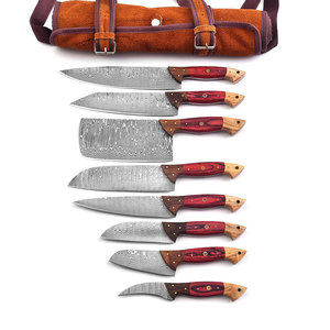 Juego de Cuchillos de Chef Damasco de 67 Capas Hechos a Mano de Alta Calidad, Tamaño Personalizado, Cantidad al por Mayor, Más Vendidos - Product Image 1