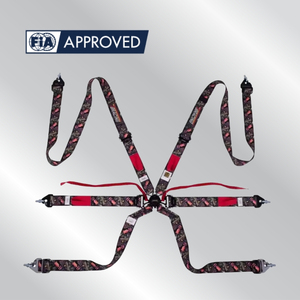 Arnés de Seguridad para Carreras TBRACING ULTRA-D OEM ODM de Fábrica, 2 Pulgadas, FIA 8853-2016, 6 Puntos, Ajustadores de Acero con Patente de Taiwán, Ajuste Seguro y Rápido - Product Image 1