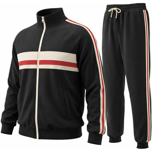 Survêtement de basketball urbain audacieux, impression personnalisée, impression par transfert thermique, tenue d'entraînement élégante, streetwear - Product Image 1