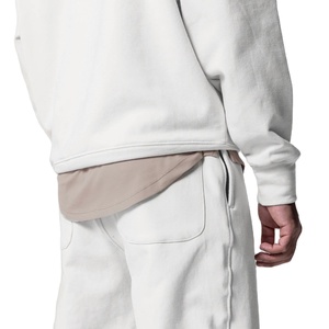 2025 Men's High Quality Cotton Jogger Sweatpants Custom Logo Oversized Fleece Gym Lounge Knee Length with Jogger Style - Product Image 2