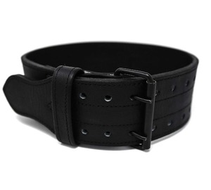 Power Lifting Fitness Cowhide Breathable Double Prong Adjustable Weight Lifting Belt with <b>Back</b> <b>Support</b> - Product Image 3