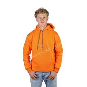 Sweat-shirts à capuche pour hommes de haute qualité, 450 g, 100 % coton, logo personnalisé brodé, coupe ample, séchage rapide, respirant - Product Image 3
