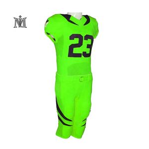 Uniforme de fútbol americano de poliéster de alta calidad, ropa deportiva personalizada Popular, pantalones cortos con estampado de nombre de jugador de talla grande - Product Image 1