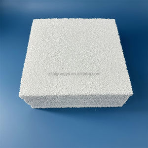 טמפרטורה גבוהה נקבובי alumina al2o3 קרמיקה קצף מסנן 10-80 pi זירקוניה עבור מותך - Product Image 2