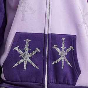 Reasonable Price Men <b>Rhinestone</b> <b>Hoodies</b> Quick wear High Quality Most Demanded Designs Light Weight Top Trending <b>Hoodies</b> For Men - Product Image 5