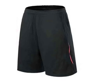 Uniforme de tennis court pour homme en polyester 100 % de qualité supérieure, avec logo personnalisé sur le devant, évacuation de l'humidité, séchage rapide, respirant, protection UV pour l'été - Product Image 6