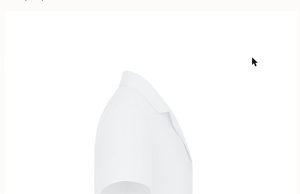 เสื้อกาวน์แพทย์สีขาว แขนสั้น ปกคอเว้า พร้อมตราสัญลักษณ์ - Product Image 3