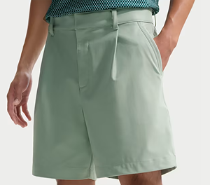 Mens <b>White</b> Performance Golf Shorts Custom Golf Shorts - Product Image 1