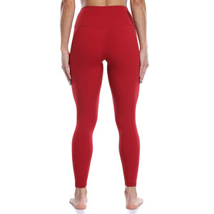 2026 New Arrival Yoga Legging For Women's High Elasticity Stretchable Waist Anti Bacterial Tummy Control <b>Knitted</b> Fabric <b>Tights</b> - Product Image 2