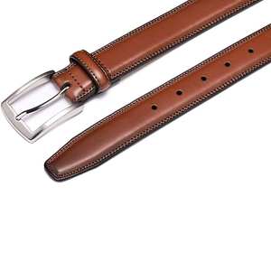 Ceinture en cuir de vache véritable de style vintage Oldtown, inspirée de la tradition héritée, avec boucle en alliage Ironhide Buckshot - Product Image 6