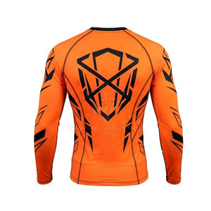 Training <b>Compression</b> Rash Guard for Men Long Sleeve Quick Dry Athletic <b>Shirt</b> for Fitness Swimming Running and Surfing - Product Image 3