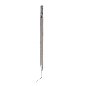 Instrumento Quirúrgico Oftálmico de 12.5 cm de Longitud Total, Herramienta Manual para Cirugía Ocular, Manipulador de Núcleo Tipo Hongo con Punta Angulada de Hemi-Bola - Product Image 3