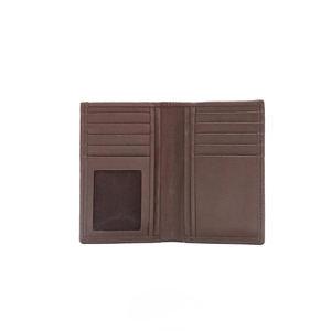 Men's Vertical Leather Wallet <b>Slim</b> Long <b>Card</b> <b>Holder</b> Multi Slots Cash Pocket ID Window Identity Passcase Gift Executive Designer - Product Image 5