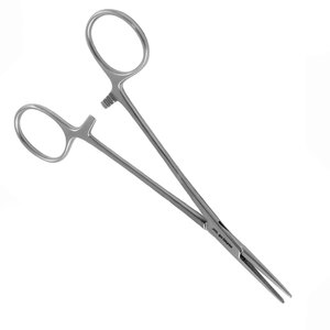 Pince chirurgicale manuelle pour le contrôle hémostatique, instrument médical, pince artérienne droite 13,0 cm en acier inoxydable - Product Image 4