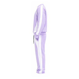 Wholesale Crew Neck Tracksuit <b>Men</b> Custom Sweatshirt and Jogger <b>Pants</b> Two Piece Casual Athletic Gym <b>Running</b> Training Set Clothing - Product Image 5