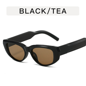 89217 New Fashion Street Shooting Personality Shades Custom Logo Small Cat Eye Frame Vintage Women Men <b>Sunglasses</b> - Product Image 6