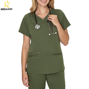 Women's Premium <b>Scrubs</b> Top with Pockets, Comfort Fit <b>Scrubs</b> for Women, Nurse Essentials - Product Image 1