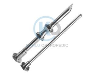 Ensemble d'instruments chirurgicaux orthopédiques de qualité supérieure : canules, trocares et obturateurs, finition polie brillante pour diagnostic et injection - Product Image 6