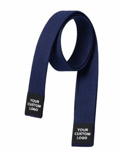 เข็มขัดยิวยิตสูบราซิลแบบขายส่งสั่งทำพิเศษ คุณภาพพรีเมียม พร้อมปักลายและโลโก้ตามสั่ง สำหรับผู้ชายและผู้หญิง - Product Image 2