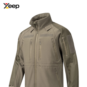 เสื้อแจ็คเก็ตซอฟต์เชลล์ XEEP รุ่น XC-SSJ-13 แบบมีฮู้ดสำหรับฤดูหนาว ระบายอากาศได้ดี แห้งเร็ว น้ำหนักเบา บุขนแกะอุ่นสบายสำหรับผู้ชาย - Product Image 2