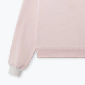 Pull molletonné oversize personnalisé avec logo imprimé, col montant, en coton doux, respirant et écologique, pour femme, style streetwear hiver - Product Image 4