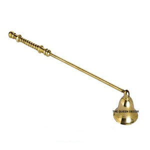 Apagavelas de latón tradicional personalizable con detalles grabados, perfecto para hogares de estilo antiguo y hogares espirituales - Product Image 5