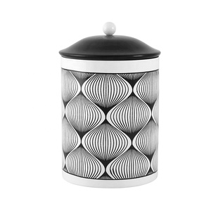 Metal Home Use Storage <b>Box</b> Canister Galvanized Steel Modern Design Coffee <b>Tea</b> Sugar Jar Container <b>Box</b> Detachable Lid 1-3L - Product Image 1