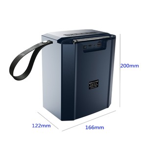 LN1316BT Enceinte <span class=keywords><strong>solaire</strong></span> rétro en fer forgé, haut volume, <span class=keywords><strong>radio</strong></span> FM extérieure avec antenne, vente en gros - Product Image 5