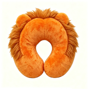 Almohada de cuello con diseño de león, almohada de viaje en forma de U con diseño de animal, linda almohada de soporte para el cuello con diseño de león - Product Image 3