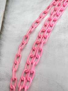 Color Options for Interior Decoration and Custom Projects Large Handmade Acrylic Resin Chain Links - Product Image 3