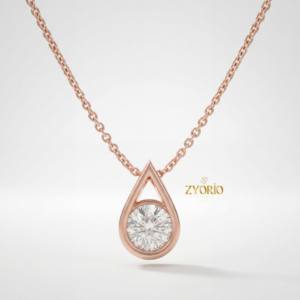 Collar con Colgante de Diamantes de Lujo con Símbolo de Eternidad para Mujer, Cadena de Eslabones Chapada en Oro - Regalo de Compromiso, Aniversario y Boda - Product Image 4