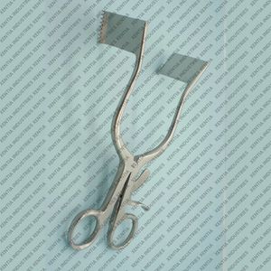 Rétracteur de laminectomie Meyerding en acier inoxydable allemand 25×60 mm, lame dentée, instruments chirurgicaux pour la colonne vertébrale et l'orthopédie - Product Image 2