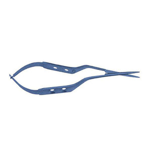 Micro-ciseaux manuels à lames angulées, pointe incurvée, instrument chirurgical de précision en acier inoxydable pour usage médical et dentaire professionnel - Product Image 5