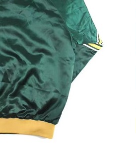 Chaqueta de Satén Lisa de Buena Calidad para Hombre, Estilo Collage, Chaqueta Varsity Personalizada, Chaquetas de Satén Baratas al por Mayor - Product Image 5