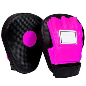 Wholesale Custom Leather Boxing <b>Focus</b> <b>Pads</b> Punching Mitts Kickboxing Comfortable Breathable Eco-Friendly All Seasons Training - Product Image 6