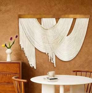 Handmade Macrame Decorative <b>Wall</b> <b>Decor</b> Wholesale Price <b>Wall</b> <b>Hangings</b> Decorative <b>Wall</b> <b>Hangings</b> Environment Friendly - Product Image 3