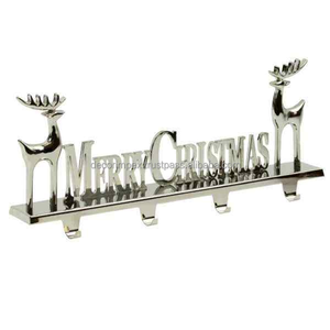Soporte de almacenamiento de aluminio de la mejor calidad para perchas de chimenea para decoración navideña - Product Image 3