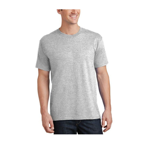 T-shirt classique tendance pour homme, bleu roi, manches courtes, col rond, 100 % coton, coupe oversize, motif décontracté, tissé respirant, contrastant - Product Image 5