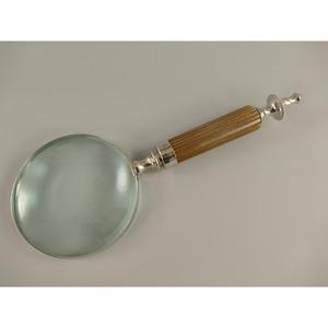 Loupe argentée personnalisable pour la lecture et l'inspection, idées de cadeaux d'affaires - Product Image 1