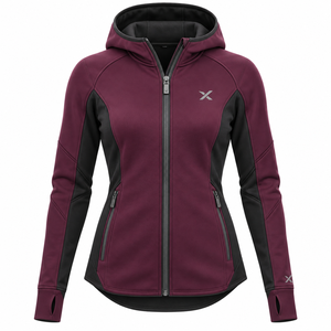 <b>Hoodies</b>, Sweatshirts & Mid-Layers <b>Horse</b> Riding Wear | Maroon Black Six Color Variations | Manufacturer OEM ODM | X Sports City | - Product Image 1