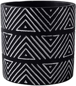 Minimalist Design Aluminium Design black& white Flower <b>Vase</b> For Home Decor Living Decor Wedding Decor - Product Image 3