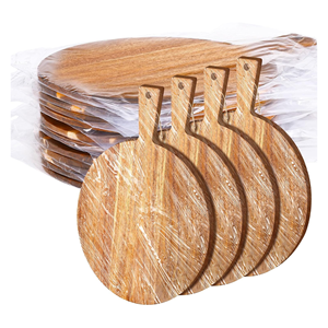Planche à découper en bois artisanale en gros, plateau de service personnalisé pour charcuterie et fromages, planche à découper en bois durable du Vietnam - Product Image 1