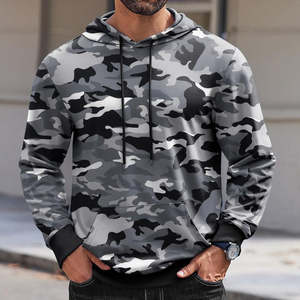 Sudadera con Capucha Personalizada con Logotipo Frontal, Estilo Vintage, Corte Holgado, Tejido Grueso, de Poliéster/Algodón 340g, para Hombre, Invierno - Product Image 4