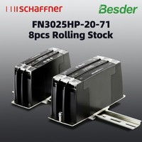 Filtre EMI/RFI triphasé haute performance Schaffner FN3025HP-20-71 20A de type HP avec couvercles de sécurité articulés pour stock de 8 pièces