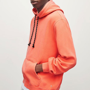 OEM Design Men's Casual Basic <b>Hoodie</b> Polyester/Cotton Breathable Quick Dry Fast Factory Direct Supply <b>Plain</b> Dyed for Winter - Product Image 3
