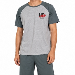 Custom Men T Shirt And Shorts <b>Set</b> Comfortable Everyday Active Wear Comfortable Daily Modern Sports Apparel Breathable Casual <b>Set</b> - Product Image 2
