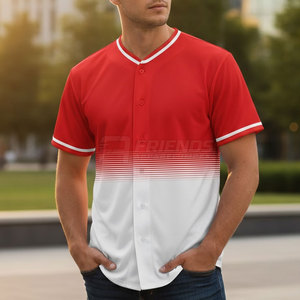 Maillot de baseball élégant pour homme, tissu respirant et léger, design personnalisable pour les entraînements et les matchs, construction durable - Product Image 2
