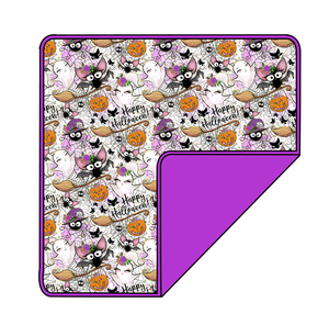 Coperte Hanzi all'ingrosso 50x50 pollici in bambù stampate a tema Halloween, fatte a mano, personalizzabili per tutte le stagioni, pronte per la spedizione, in offerta speciale, biancheria da letto per bambini - Product Image 5