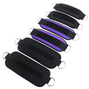 Reinforced Stitching <b>Ankle</b> Straps for Heavy Weightlifting Padded Gym Attachment for Leg Pulley and Cable Exercises - Product Image 5